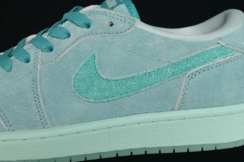 All categories Air Jordan Jordan series basketball shoes Air Jordan 1 Low Air Jordan 1 Low "Washed Teal" AJ1 Joe 1 washed celadon low-top cultural casual sneakers HQ8111-300